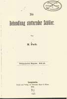 Fack: Die Behandlung stotternder Sch&uuml;ler, 1894